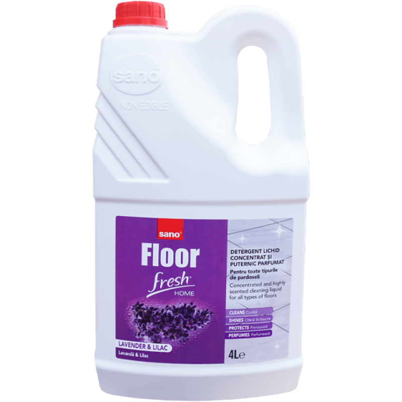 Detergent pardoseli Sano Floor Fresh Liliac, 4 litri